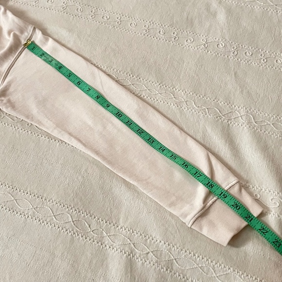 All Saints Cotton Long Sleeve Sweatshirt Top Light Pink Pullover Gorpcore Sz S - Picture 11 of 12